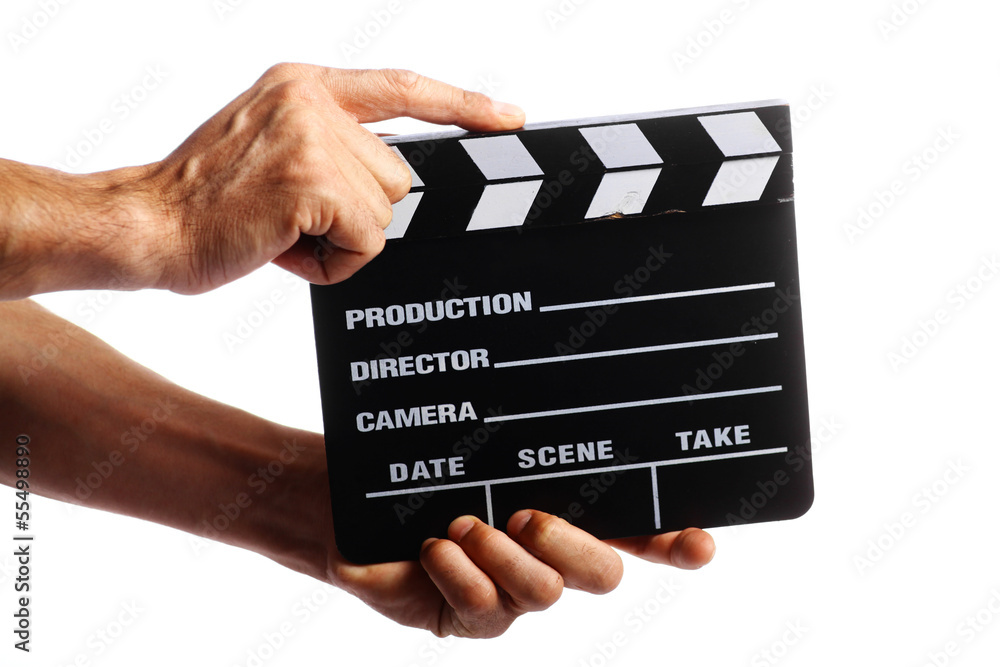 Obraz premium Cinema clap