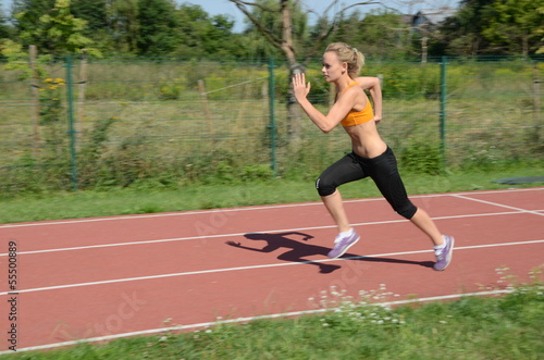 Female runner