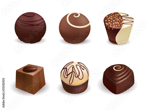 Chocolate candies