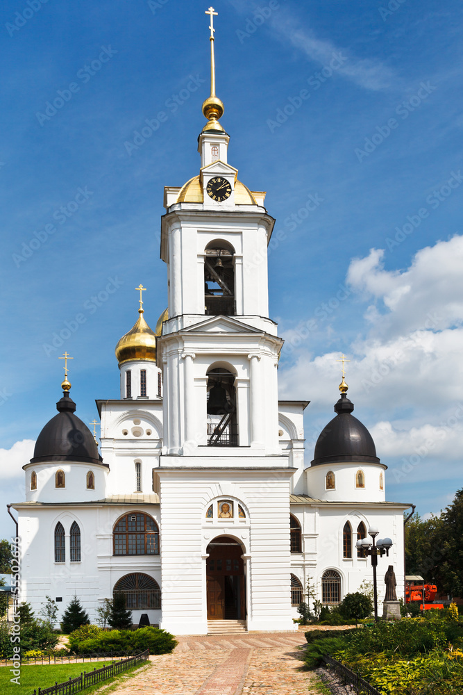Dormition Cathedral of Kremlin in Dmitrov, Russia