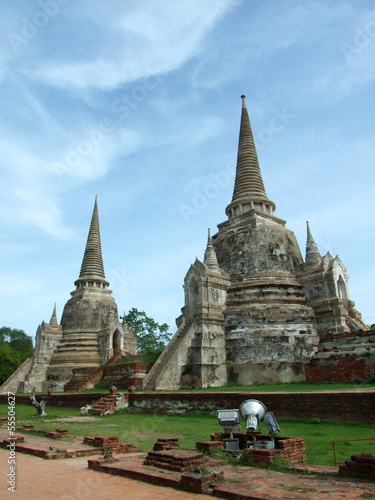  historic temple in  Thailand © Lsantilli