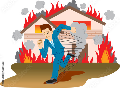 火事