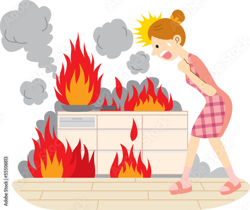 火事