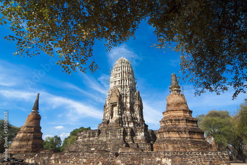 Wat Racha Burana  Ayudhya Province  Thailand