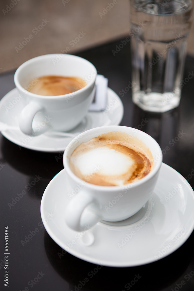 Two cups of coffee Two cups of coffee