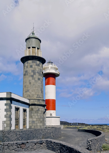 Lighthouse in Fuencaliente on La Palma