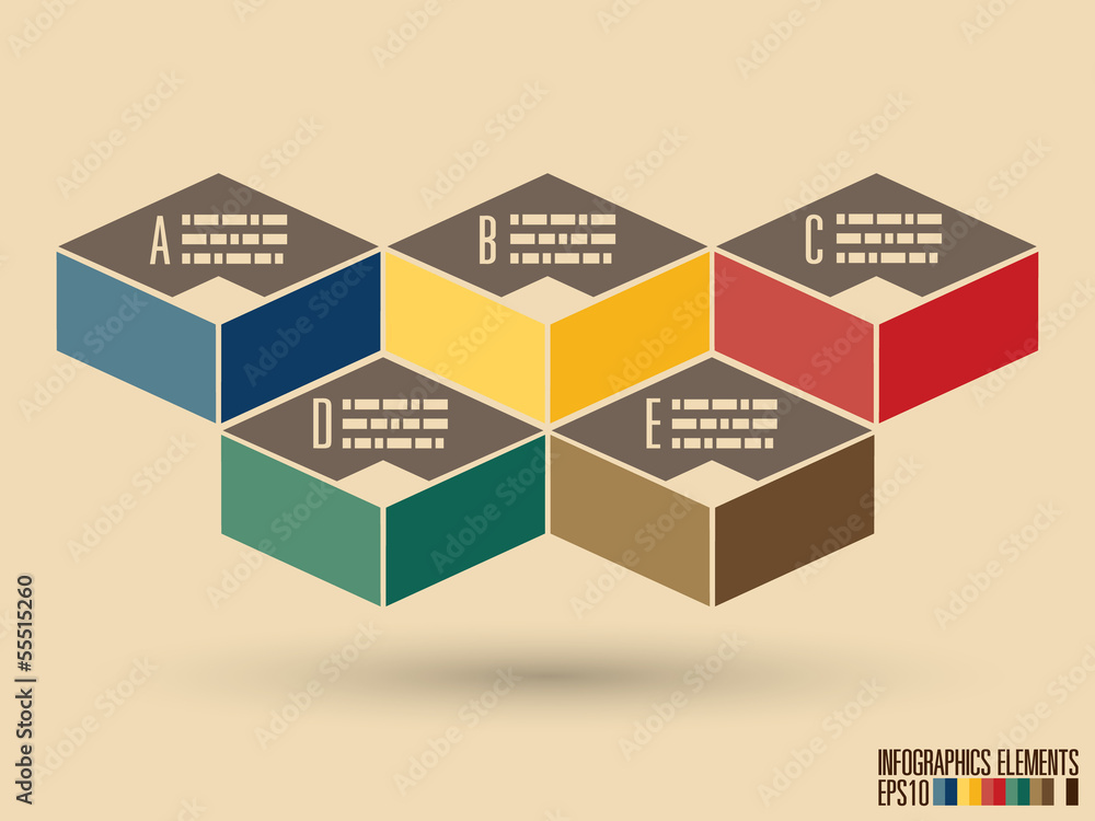 Obraz premium Modern Infographics Template, vector illustration.