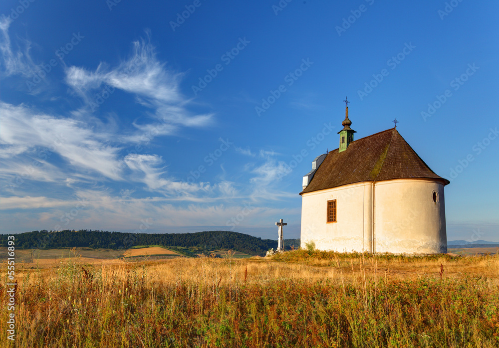 Slovakia - Holy cross baroque chapel Slovakia - Holy cross baroque chapel