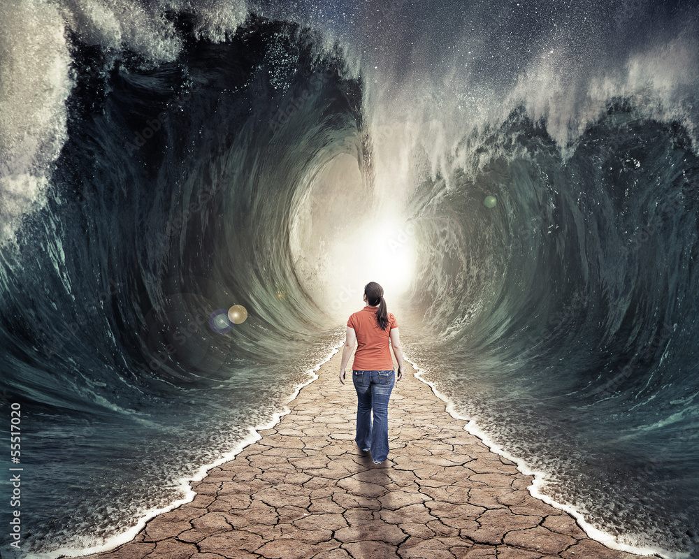 Obraz premium Rozstałe morza