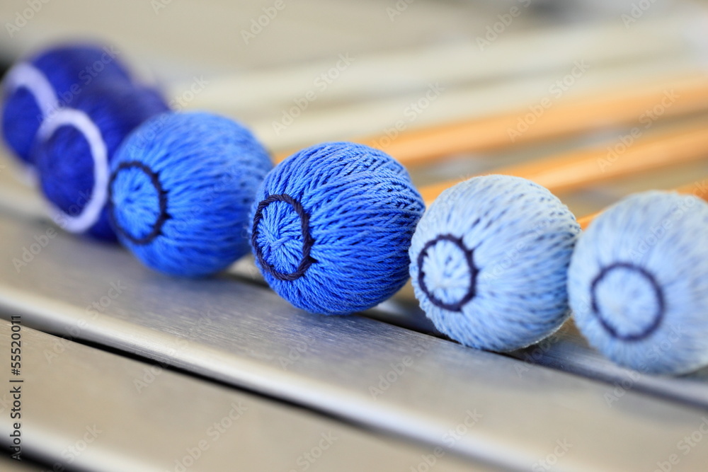 Fotografie Vibraphone Mallets