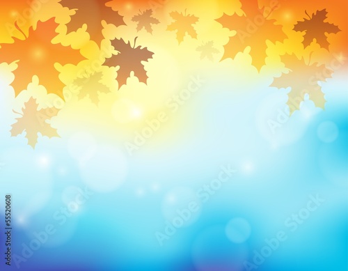 Autumn theme background 2
