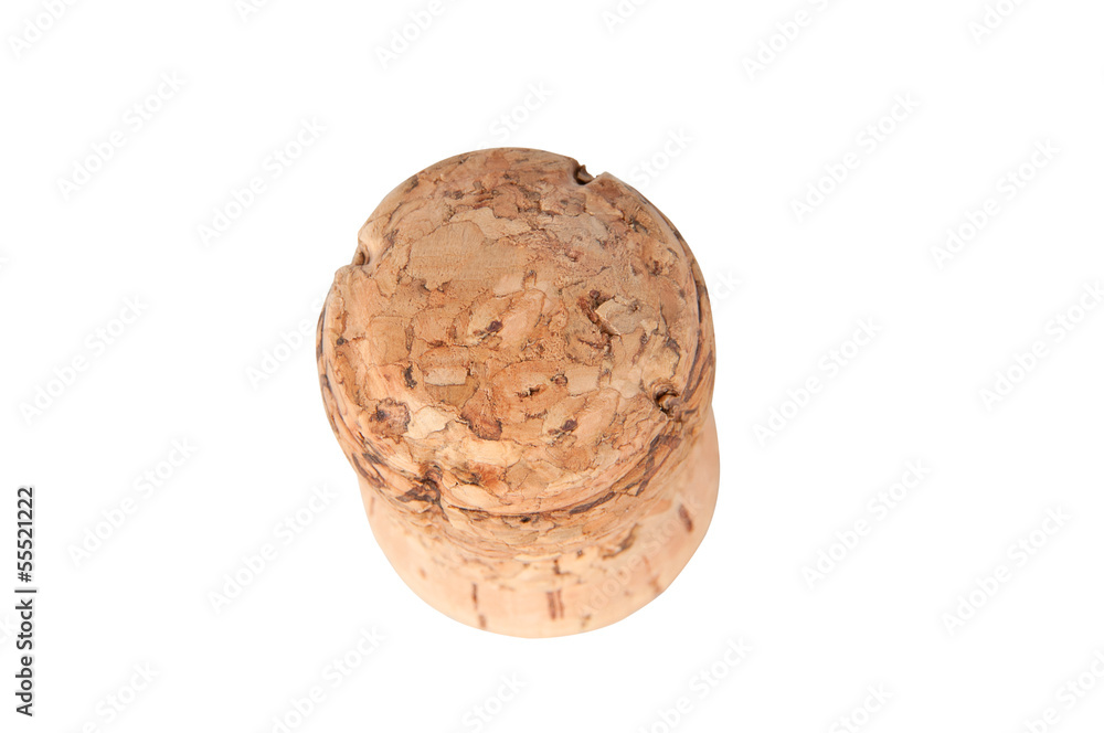 cork from a champagne cork from a champagne