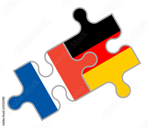 Französisch-Deutsches Puzzle