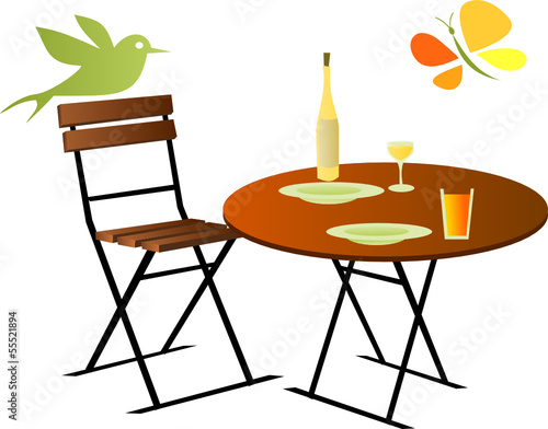 repas en plein air