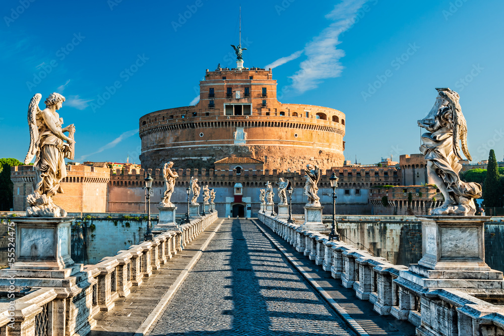 Roma, Sant Angelo Castle and Bridge