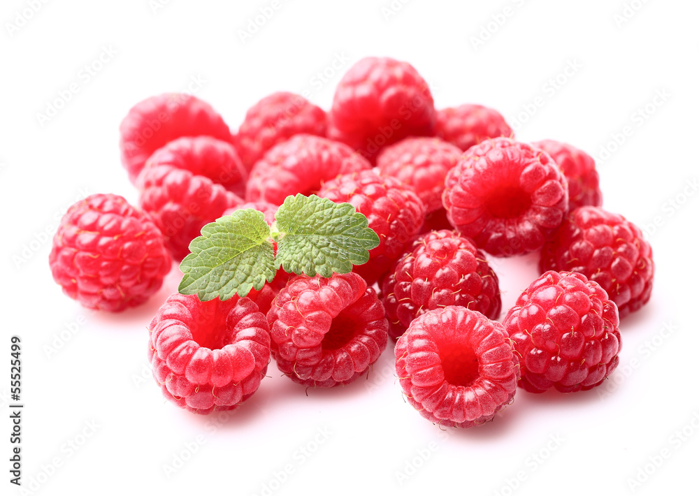 Raspberry with melissa Raspberry with melissa