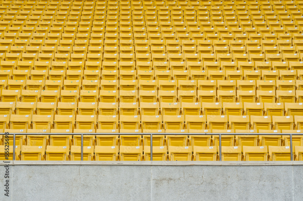 custom made wallpaper toronto digitalSeats on main stand of public national stadium.