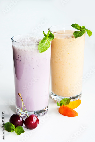 Молочные фруктовые коктейли