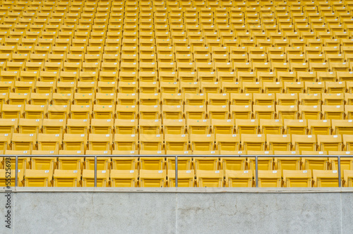 Wallpaper Mural Seats on main stand of public national stadium. Torontodigital.ca