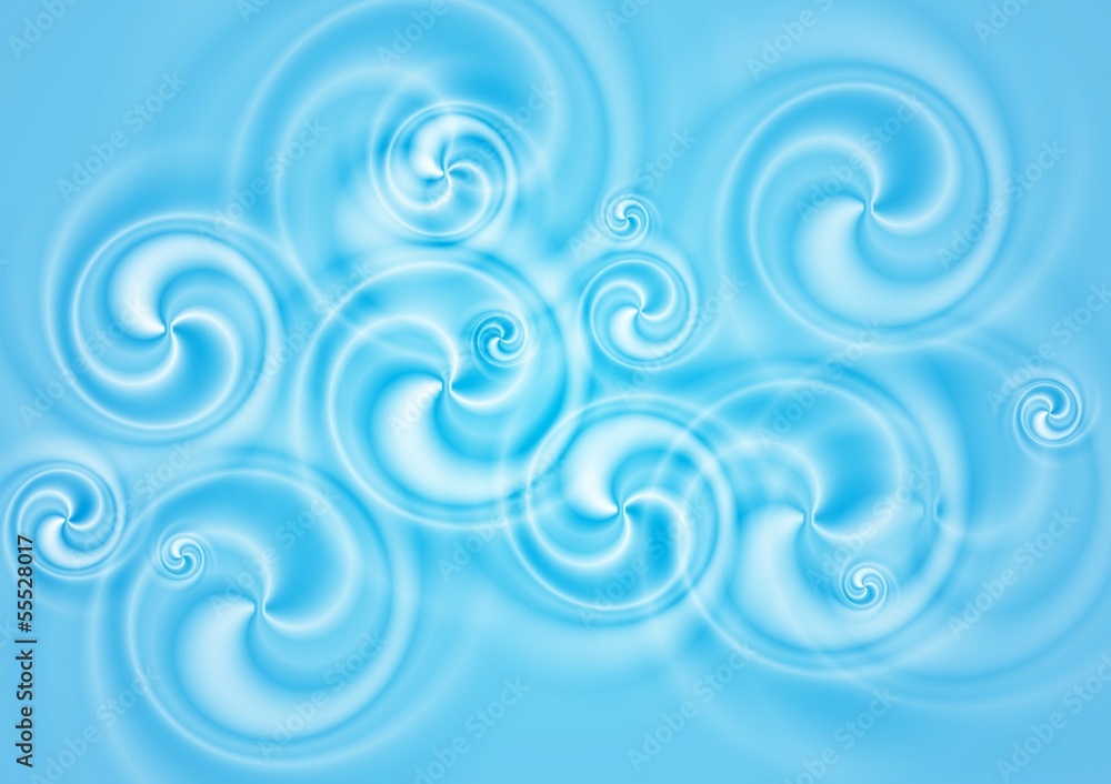 Abstract elegant swirl vector design