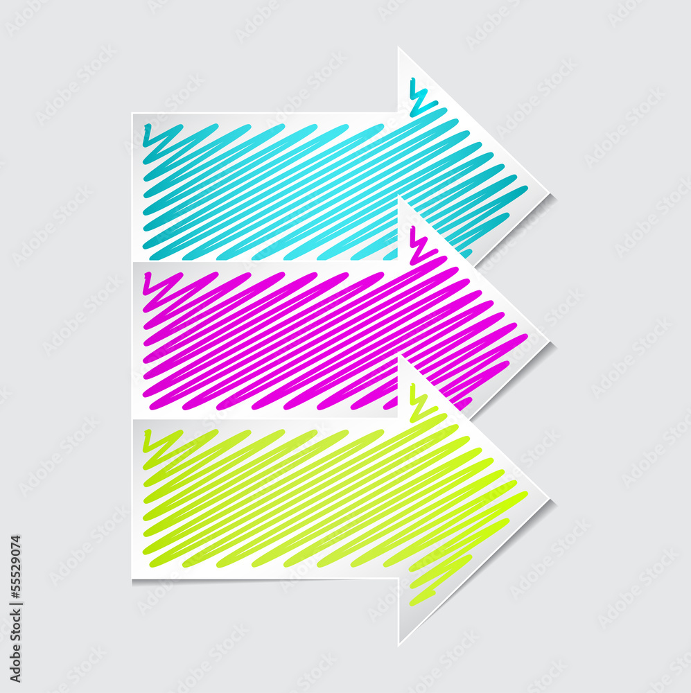 color arrows set color arrows set