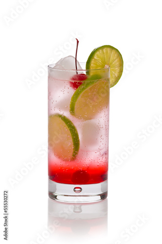 Shirley Temple Cocktail Drink