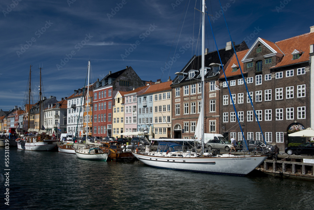 The Colorful Buildings of Nyhavn in Copenhagen
