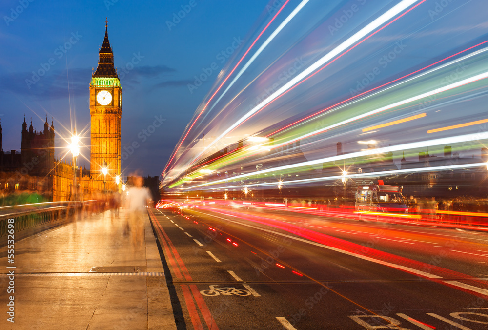 Fototapeta premium London at night