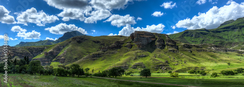 Lesotho Landscape © demerzel21