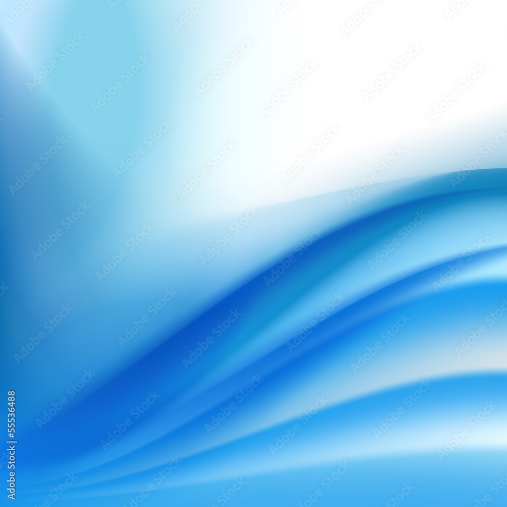 abstract blue background with folding waves abstract blue background with folding waves