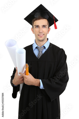 Young graduate architect  i...