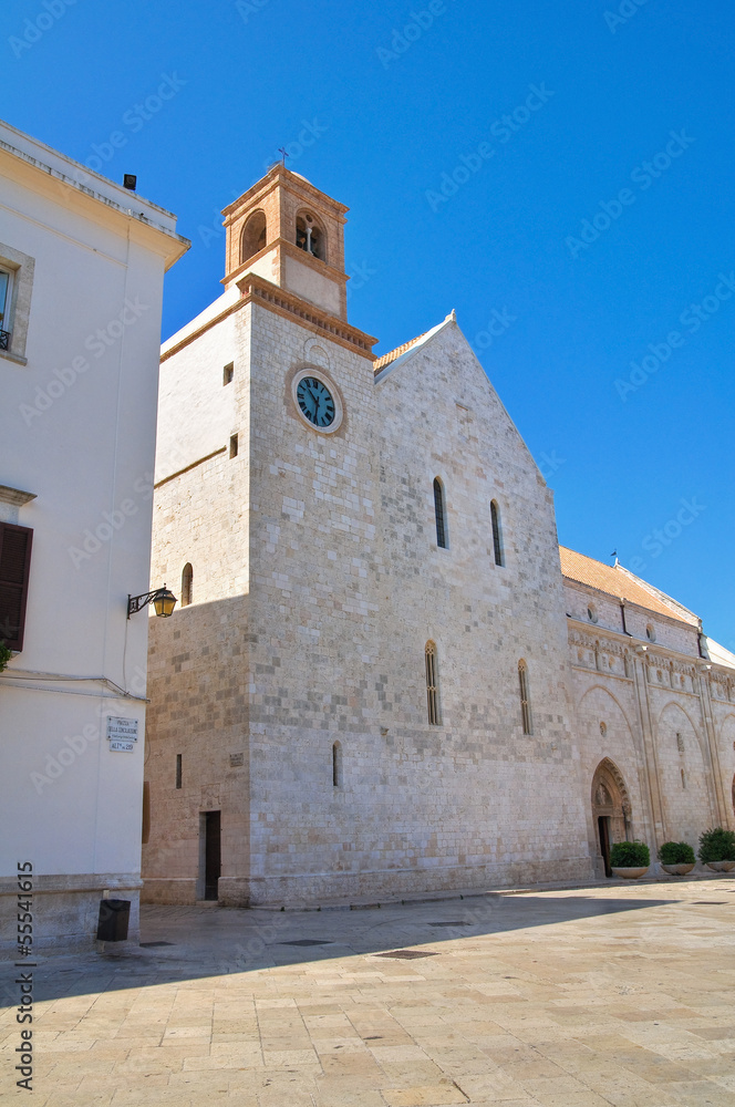 Basilica Cathedral of Conversano. Puglia. Italy.