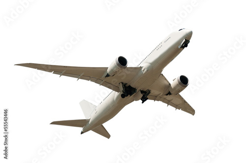 white plane