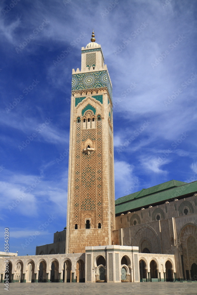 Fototapeta premium Hassan II Mosque