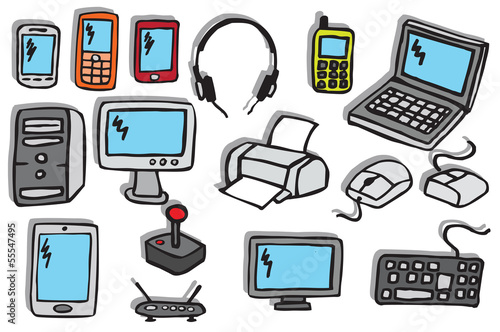 Icons - Electronics 2 (colors)