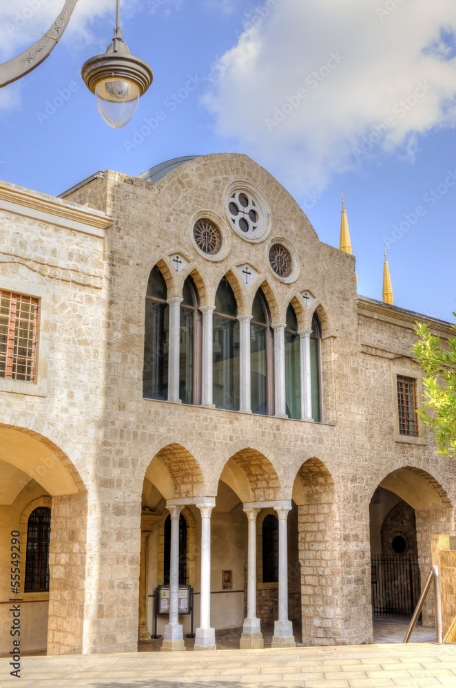 Obraz premium Saint George Greek Orthodox Church, Beirut
