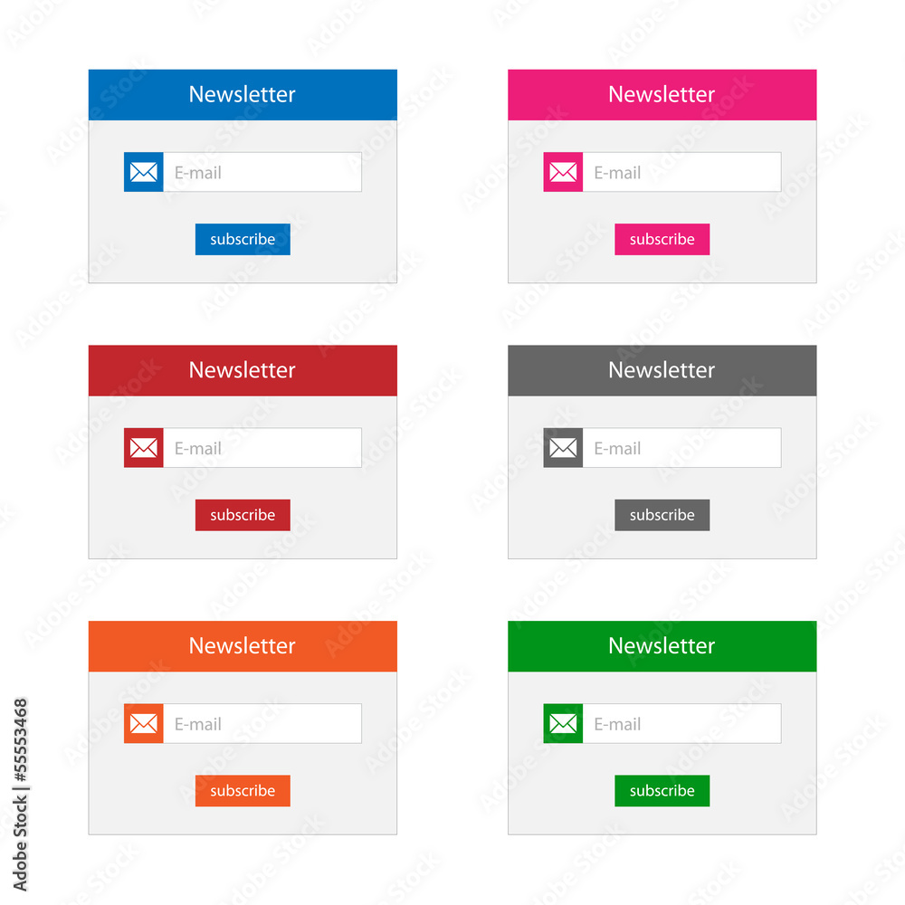 Newsletter forms Newsletter forms