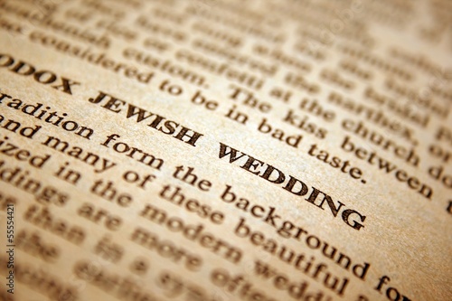 Jewish wedding