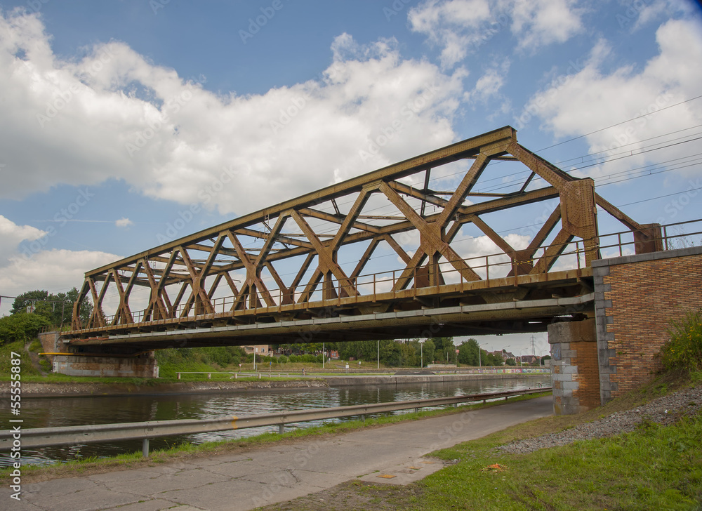 nimy bridge mons belgium