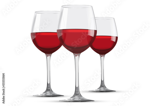 Verres de vin