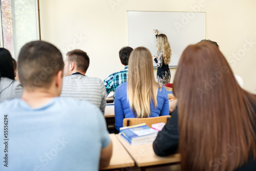 Class during lecture