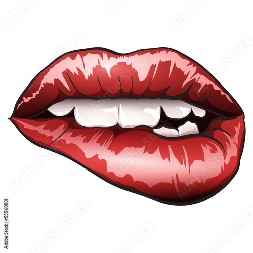 Vector lips