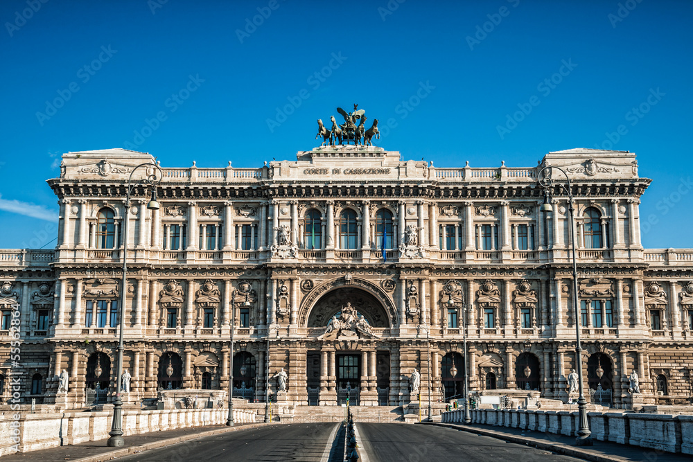 Naklejka premium Roma, palace of justice. Facade