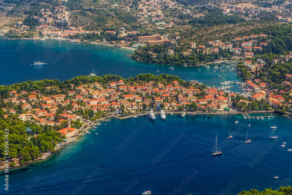 Naklejka premium Cavtat, Croatia