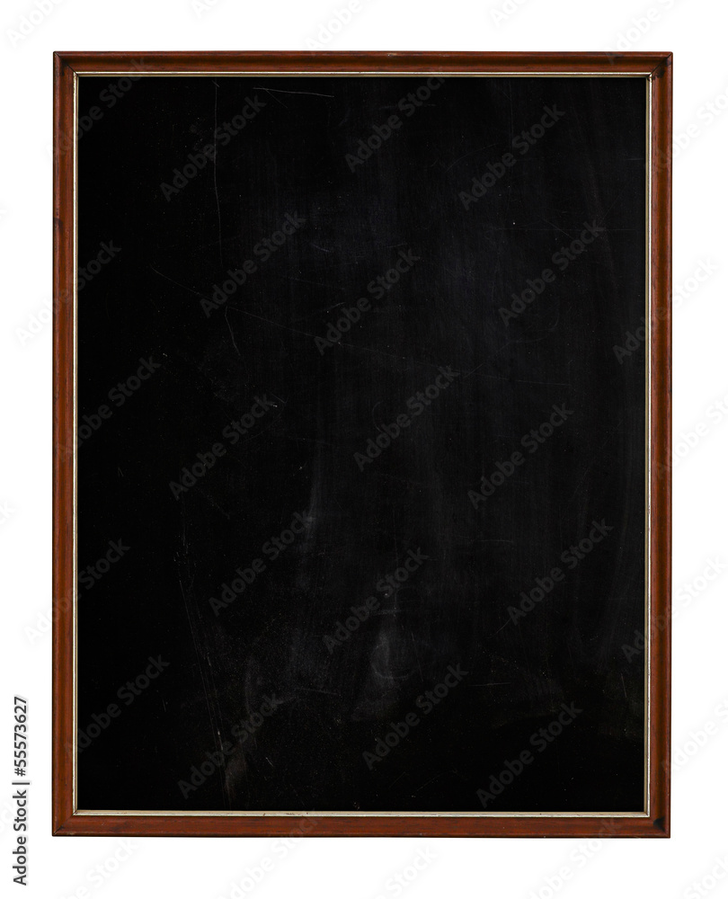 Wooden Picture Frame Chalkboard Blackboard Copy Space Wooden Picture Frame Chalkboard Blackboard Copy Space