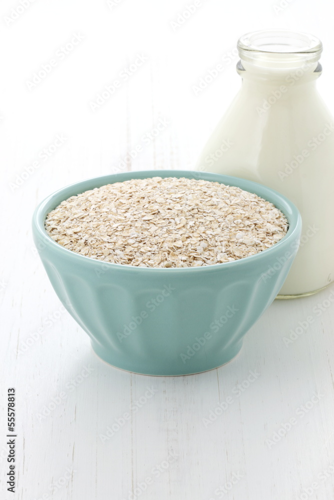 Healthy and delicious oatmeal ingredients Healthy and delicious oatmeal ingredients