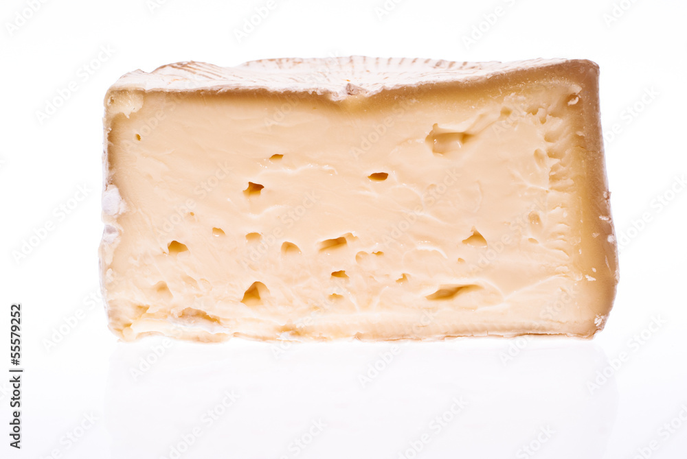 Soft cheese isolated Soft cheese isolated
