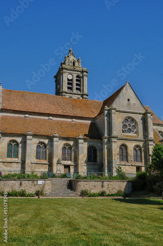 France, the old church of Epiais Rhus in Val d Oise photo