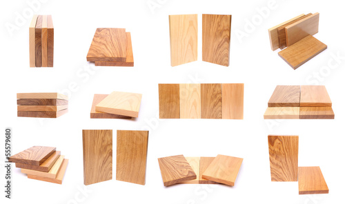 Collage of wooden planks.