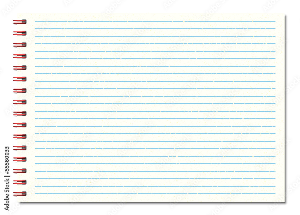 Spiral notebook Spiral notebook